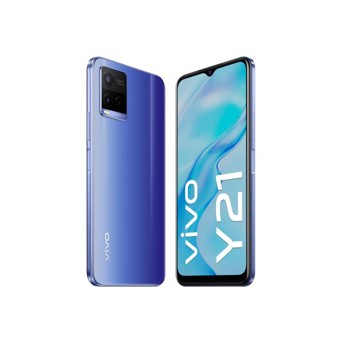VIVO Y21 16,5 cm (6.51") SIM doble Android 11 4G USB Tipo C 4 GB 64 GB 5000 mAh Azul