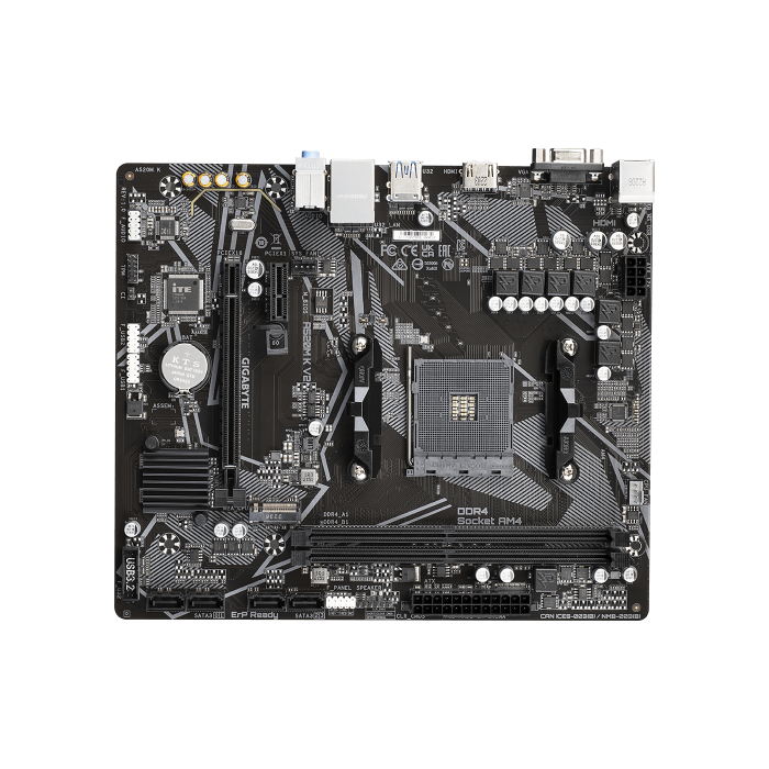 Gigabyte A520M K V2 placa base AMD A520 Zócalo AM4 micro ATX 1