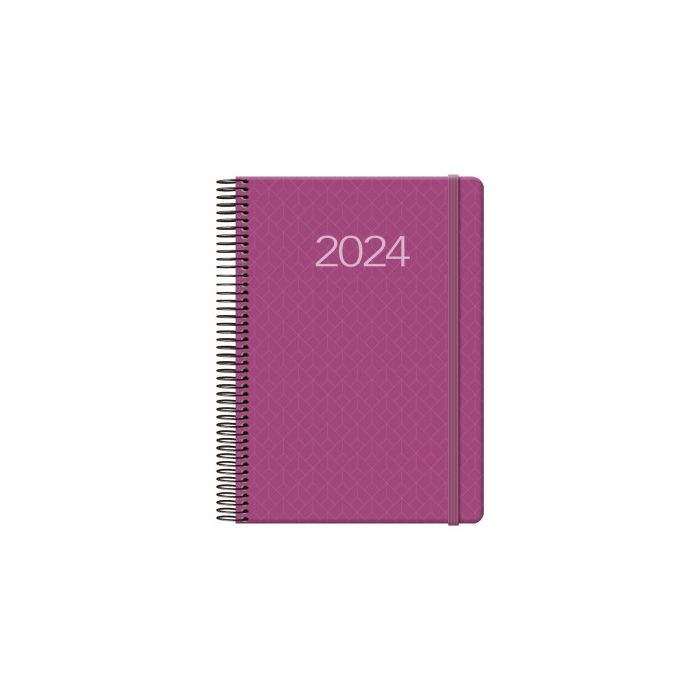 Agenda 2025 Newport Día Página 14 X 20 Cm Color Buganvilla Dohe 12741 - 25