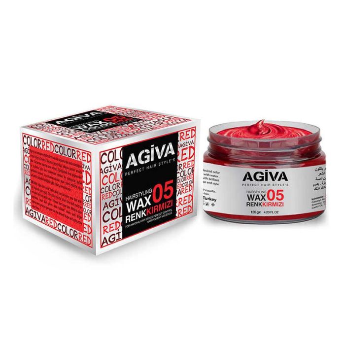 Agiva Hairpigment Wax 05 Color Red 120 gr Agiva