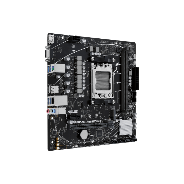 ASUS PRIME A620M-K AMD A620 Zócalo AM5 micro ATX 1