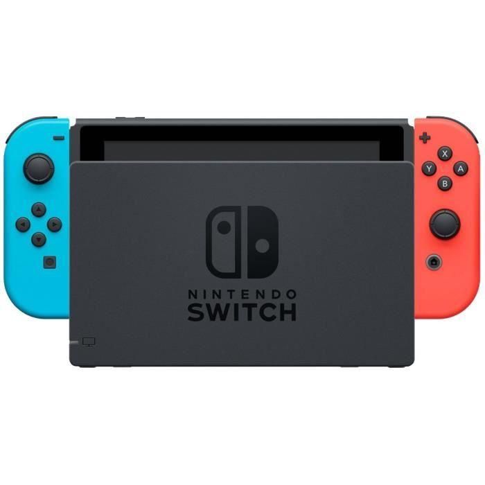 Consola Nintendo Switch  Neon Blue y Neon Red + Nintendo Switch Sports (preinstalado) + 12 meses de suscripción a NSO (Código) 1