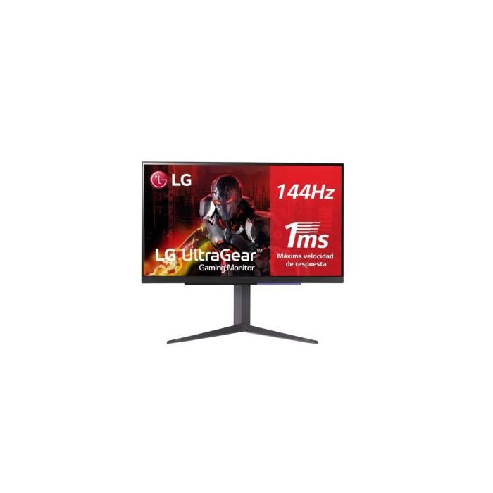 Monitor Gaming LG UltraGear 27GR93U-B 27"/ 4K/ 1ms/ 144Hz/ IPS/ Regulable en altura/ Negro 2