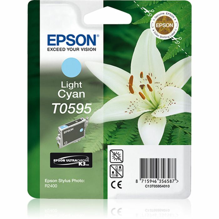 Cartucho de Tinta Original Epson C13T05954010 Cian Cian Claro 1