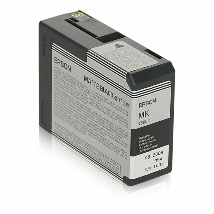 Cartucho de Tinta Original Epson C13T580800 Negro Negro mate 1