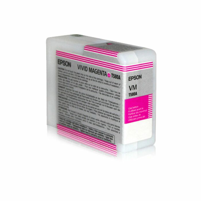 Cartucho de Tinta Original Epson C13T580A00 Rojo Magenta 1