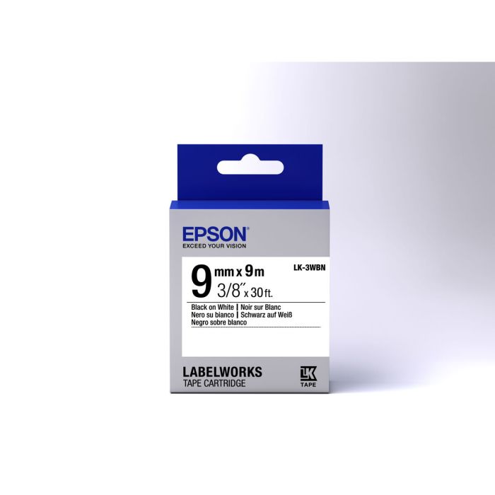 Etiquetas para Impresora Epson C53S653003 Blanco Negro Negro/Blanco 1
