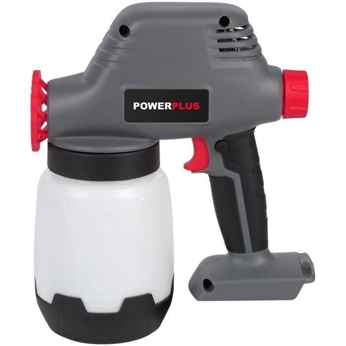 Pistola pulverizadora de pintura POWER PLUS POWEB5510 18v (sin batería de cargador) 2