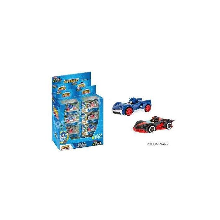 Coche team sonic retroficción en caja, escala 1:43 - modelos surtidos