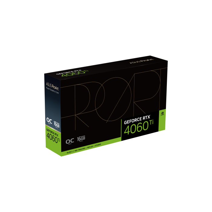 ASUS ProArt -RTX4060TI-O16G NVIDIA GeForce RTX 4060 Ti 16 GB GDDR6 11
