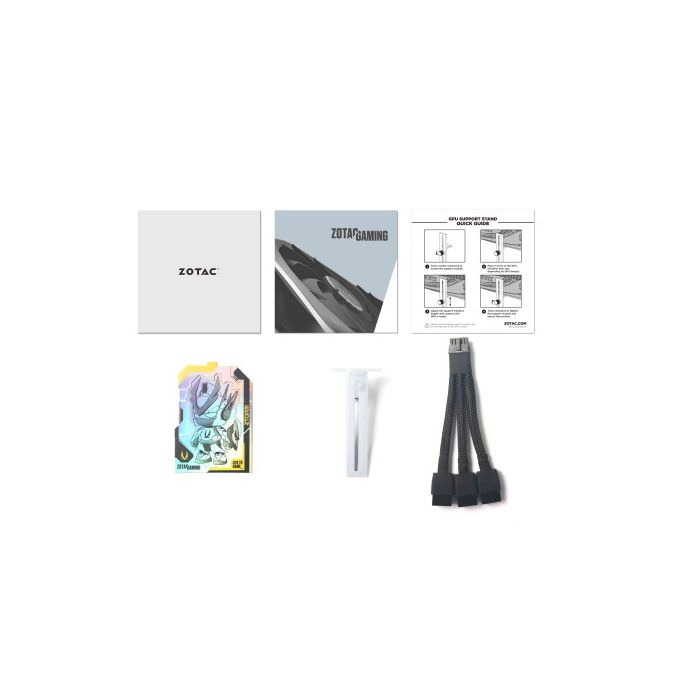 Zotac GeForce RTX 4070 Ti Trinity OC White Edition NVIDIA 12 GB GDDR6X 5