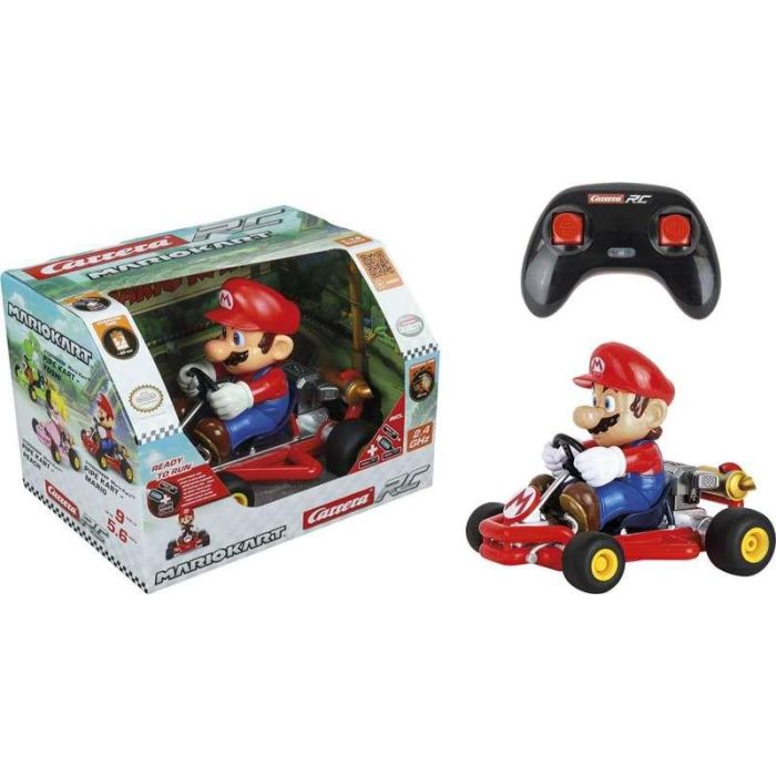 Coche radio control mario kart escala 1:18 2.4ghz ,bateria y cargador