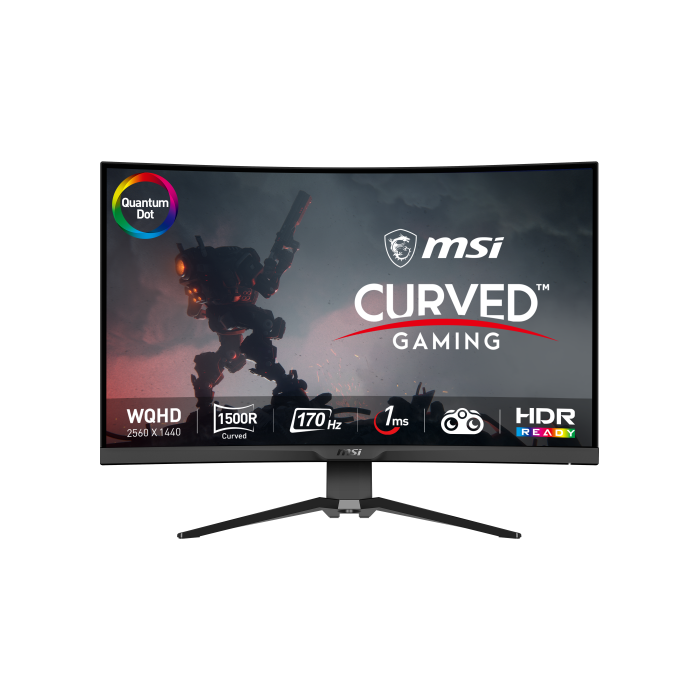 MSI MAG 325CQRF QD pantalla para PC 80 cm (31.5") 2560 x 1440 Pixeles Wide Quad HD Negro