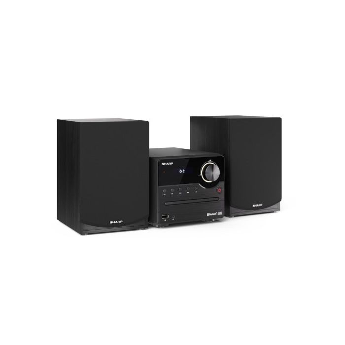 Sharp XL-B512(BK) sistema de audio para el hogar Microcadena de música para uso doméstico 45 W Negro
