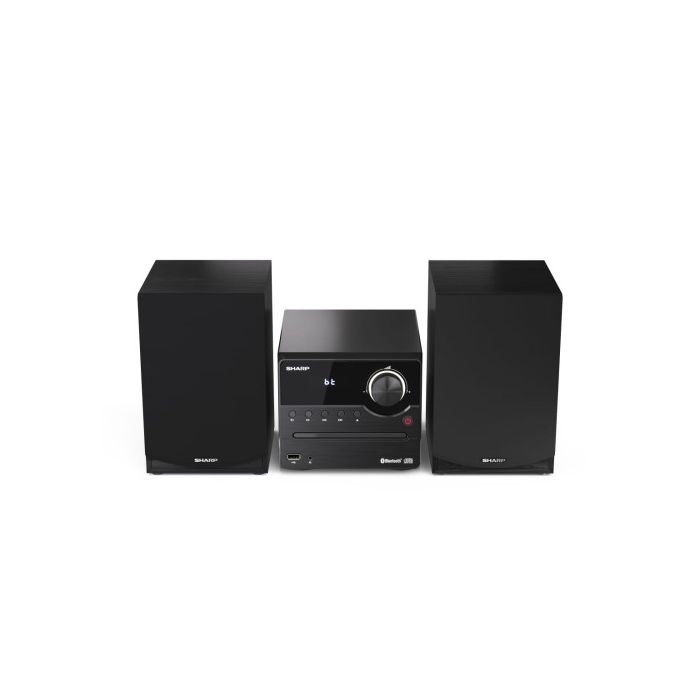 Sharp XL-B512(BK) sistema de audio para el hogar Microcadena de música para uso doméstico 45 W Negro 6