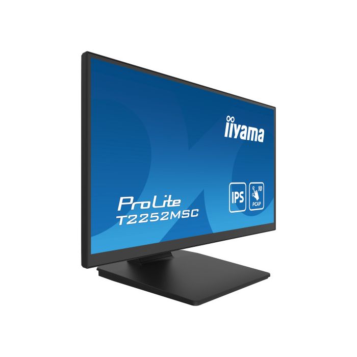 iiyama ProLite T2252MSC-B2 pantalla para PC 54,6 cm (21.5") 1920 x 1080 Pixeles Full HD LCD Pantalla táctil Negro 2