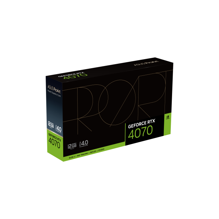 ASUS ProArt-RTX4070-O12G NVIDIA GeForce RTX 4070 12 GB GDDR6X 7
