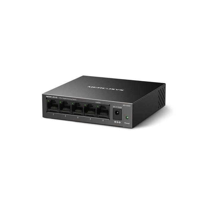 Mercusys MS105GS switch Gigabit Ethernet (10/100/1000) Negro 1