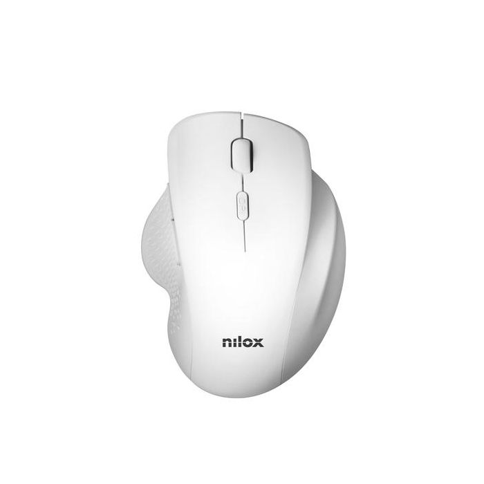 Nilox Ratón Inalámbrico Profesional 800-3200 DPI Ergonómico Diestro Blanco 4