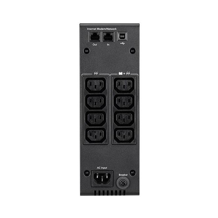 Eaton 5S 1500i USV Torre 1500 VA 900 W USB, 8 Salidas AC, Protege Módem/Red/Teléfono para PC y Oficina 1 Eaton 5S 1500i USV Torre 1500 VA 900 W USB, 8 Salidas AC, Protege Módem/Red/Teléfono para PC y Oficina 1
