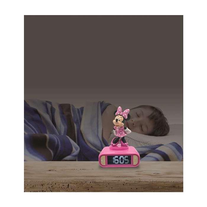Lexibook Reloj Despertador Disney Minnie RL800MN con Luz Nocturna 4 Lexibook Reloj Despertador Disney Minnie RL800MN con Luz Nocturna 4