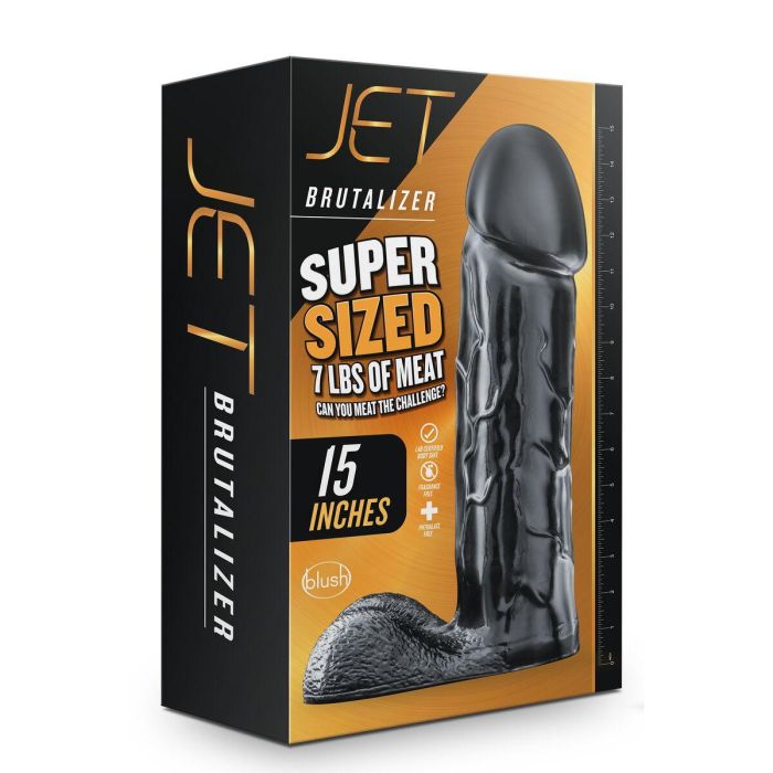 Dildo Blush JET BRUTALIZER Negro 1 Dildo Blush JET BRUTALIZER Negro 1