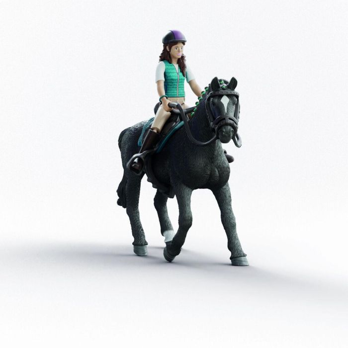 Schleich 42712 Figuras Especiales Caballo Lisa y Storm Horse Club para Niños a Partir de 4 Años 11