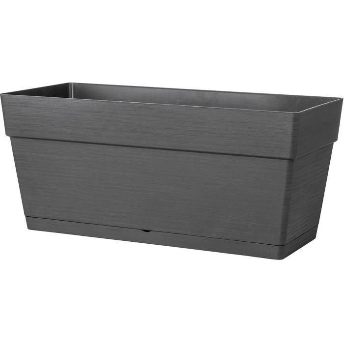 Deroma 9ET14SZ Jardinera Muret Save R 75L 79cm Gris oscuro Deroma 9ET14SZ Jardinera Muret Save R 75L 79cm Gris oscuro