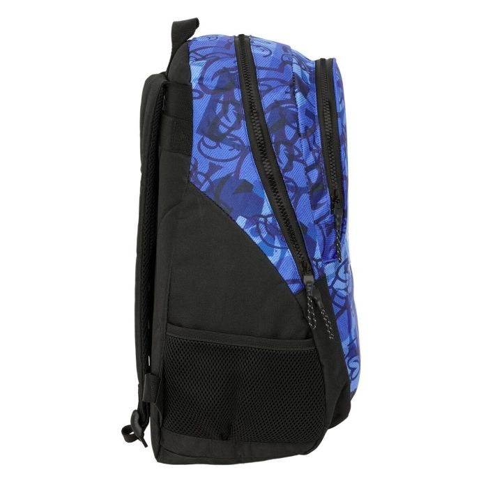 Mochila Escolar El Niño Roller Azul Negro 32 x 44 x 16 cm 2