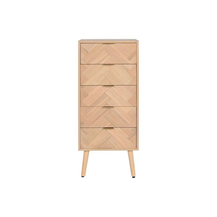 Cajonera Scandi DKD Home Decor Natural 34 x 101 x 42 cm 1