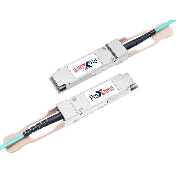 ProXtend QSFP-H40G-AOC Cable Óptico Activo Breakout QSFP+ a 4xSFP+ para Fibra Multimodo 1m 40Gb/s Compatible Cisco