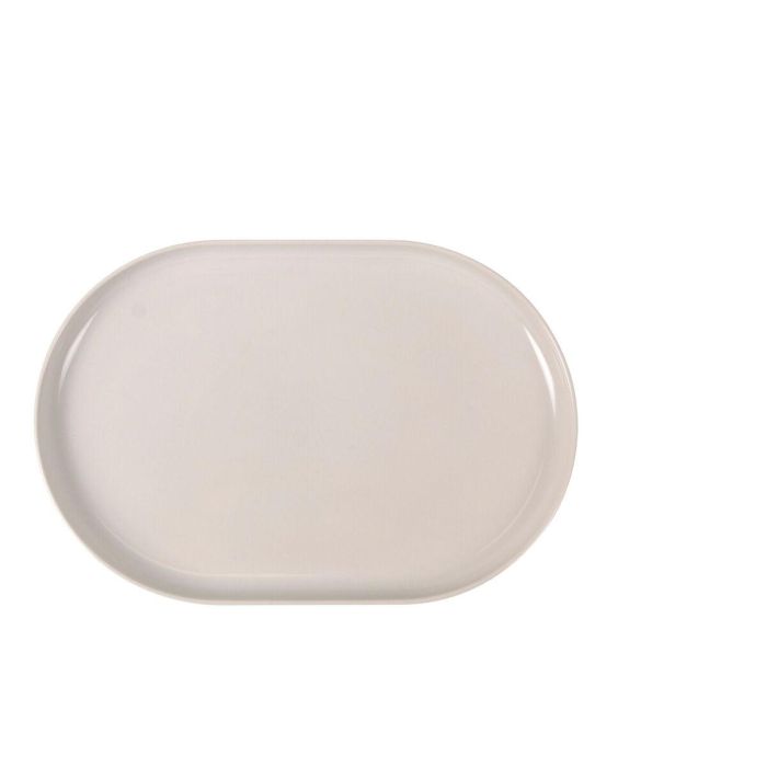 Bandeja de Aperitivos La Mediterránea Ivory Ovalado 30 x 20 x 2,5 cm (12 Unidades) 1