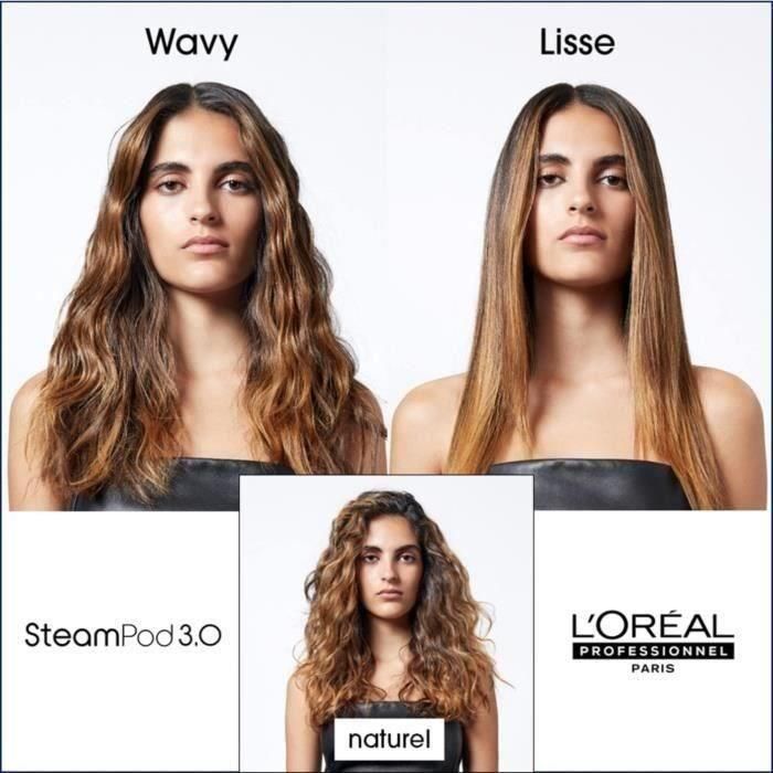 Pack Steampod 3.0 - L'Oréal Professionnel - UFR10011 - Plancha de vapor profesional 2 en 1 - Suero - Tratamiento activado por vapor - Blanco 1 Pack Steampod 3.0 - L'Oréal Professionnel - UFR10011 - Plancha de vapor profesional 2 en 1 - Suero - Tratamiento activado por vapor - Blanco 1