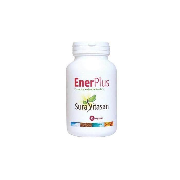 SURA VITASAN Enerplus Jalea Real 300mg Polen de Abeja 250mg Refuerzo Inmunitario 45 Cápsulas