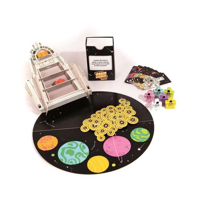 Mercurio Juego Paren la Nave. Juego de Suposiciones. Dimensiones 24x17x6 cm. 1