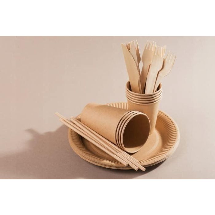 Set de 10 platos de cartón Kraft 20 cm Algon (24 Cajas) 9 Set de 10 platos de cartón Kraft 20 cm Algon (24 Cajas) 9