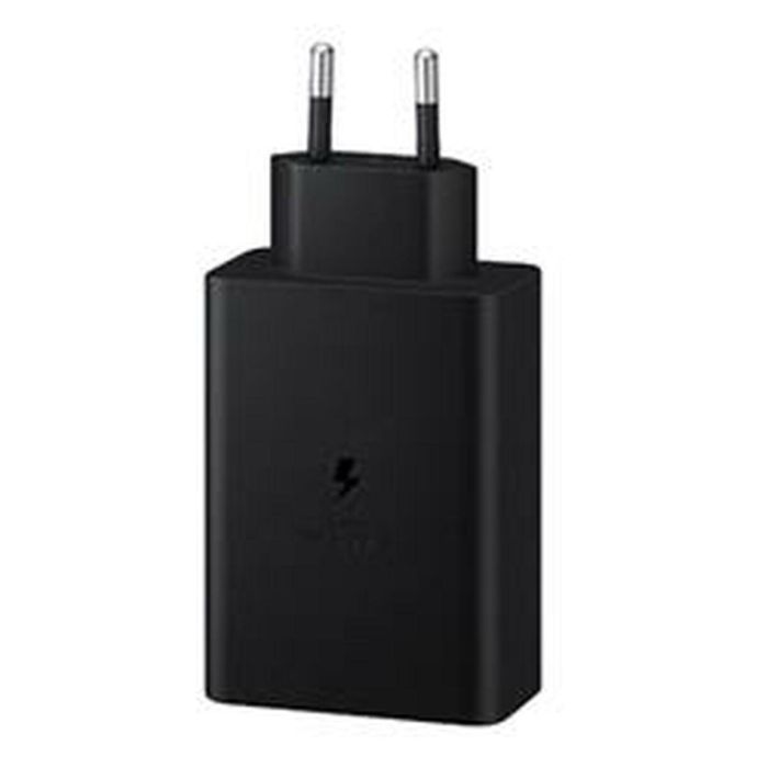 Samsung EP-T6530NBEGEU Cargador de Pared 65W Triple Puerto para Carga Rápida con 2x USB-C y 1x USB-A Negro 47
