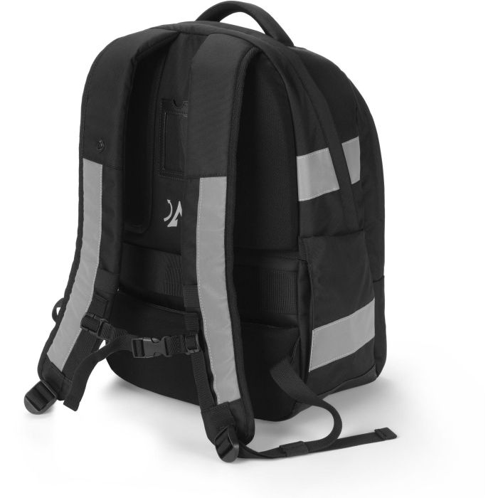 DICOTA Mochila BACKPACK REFLECTIVE 25 para Portátil 15.6" Negra Impermeable con Elementos Reflectantes para Ciudad 1 DICOTA Mochila BACKPACK REFLECTIVE 25 para Portátil 15.6" Negra Impermeable con Elementos Reflectantes para Ciudad 1