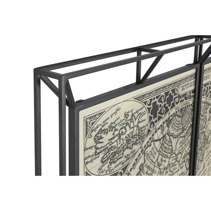 Juego de 3 cuadros Home ESPRIT Metal 222 x 8 x 140 cm (3 Piezas) 3