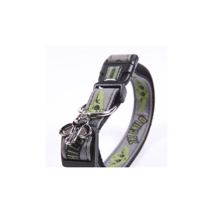 Collar para Perro The Mandalorian XXS/XS Gris 1 Collar para Perro The Mandalorian XXS/XS Gris 1