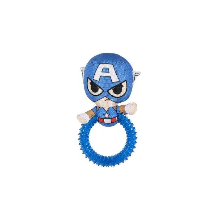 Juguete para perros The Avengers Azul 100 % poliéster