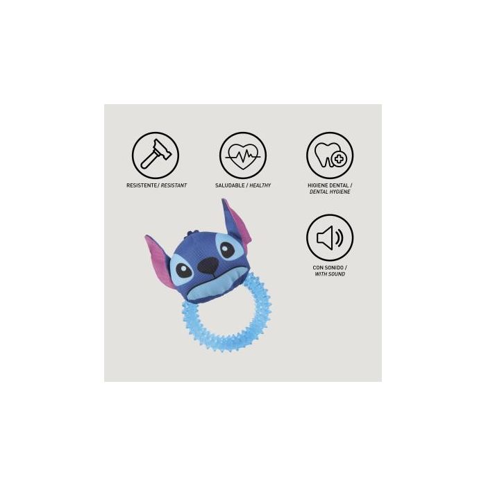 Juguete para perros Stitch Azul EVA 13 x 6 x 22 cm 3