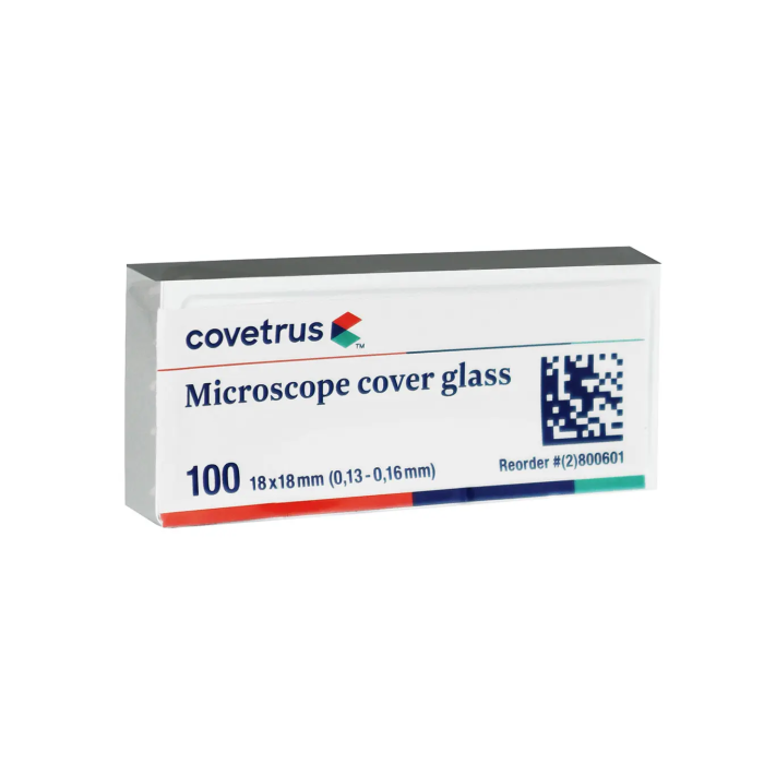 Lamelas Para Microscopia 18 X 18 mm 100Ud Covetrus