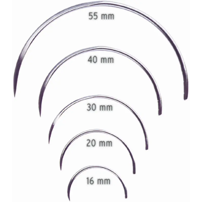 Agulhas Sutura 1-2 Corte Sz 5 60 mm Olho Regul 12 Unidades Covetrus