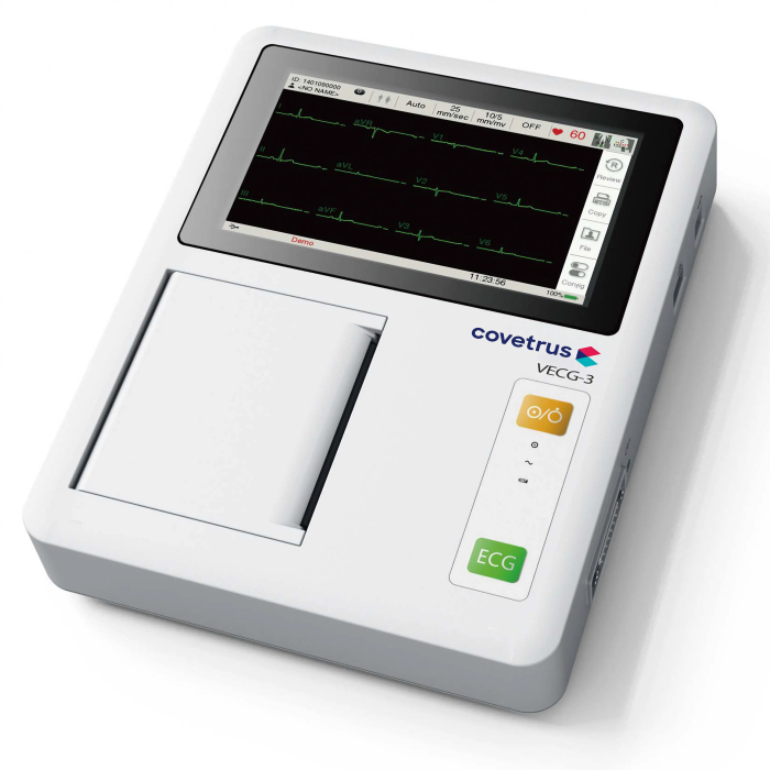 "Ecg 3 Canais Tela Tœtil Led 6,2"" Covetrus Ndr" "Ecg 3 Canais Tela Tœtil Led 6,2"" Covetrus Ndr"