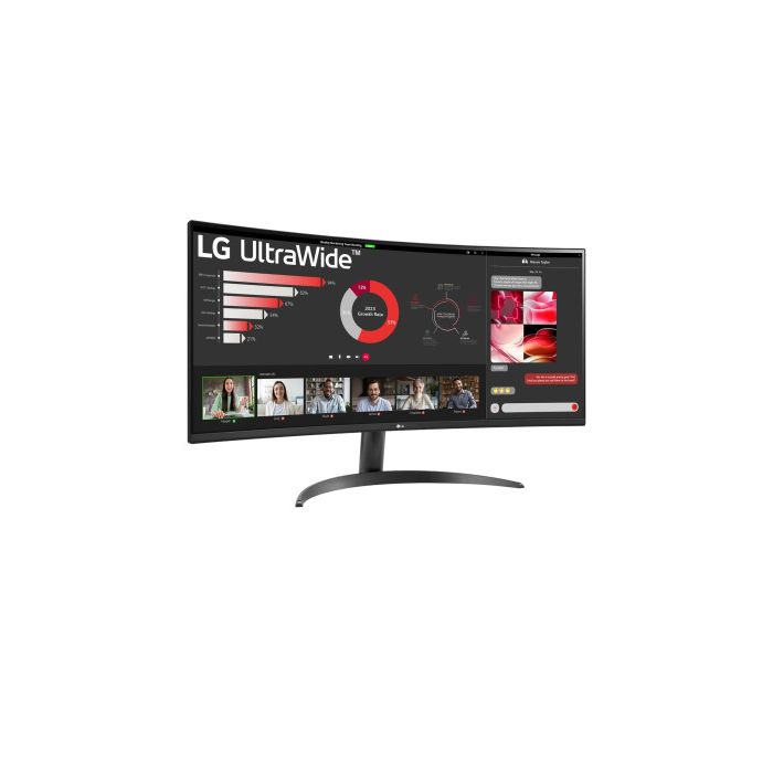 LG 34WR50QC-B.AEU pantalla para PC 86,4 cm (34") 3440 x 1440 Pixeles UltraWide Quad HD LCD Negro 2