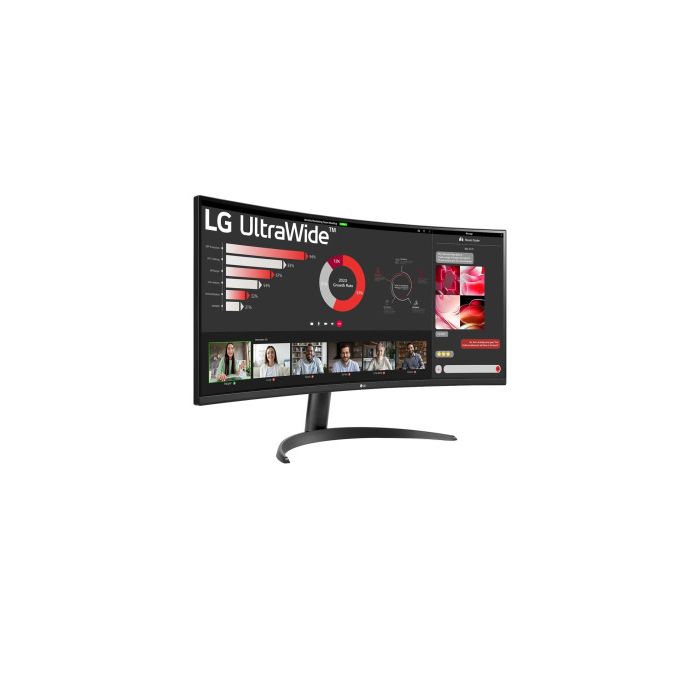 LG 34WR50QC-B.AEU pantalla para PC 86,4 cm (34") 3440 x 1440 Pixeles UltraWide Quad HD LCD Negro 3