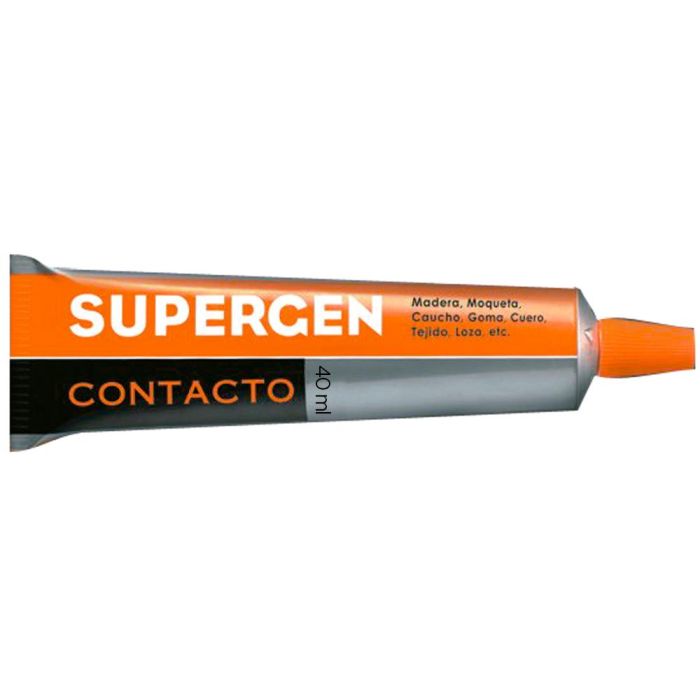 Pegamento Supergen Contacto 40 mL Unidad 24 unidades 1