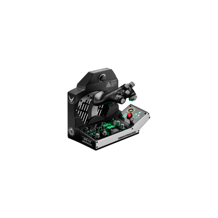Thrustmaster VIPER TQS MISSION PACK Negro USB Joystick/Palanca de control lateral + cuadrante de aceleración PC
