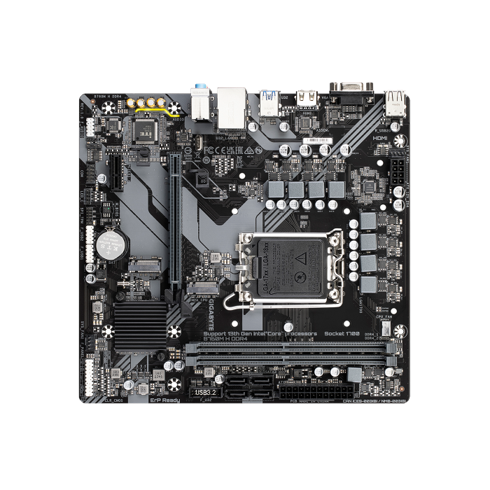 Gigabyte B760M H DDR4 (rev. 1.0) Intel B760 Express LGA 1700 micro ATX 4